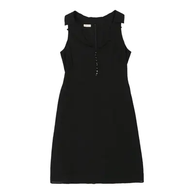 Emporio Armani Dress - Medium Black Cotton | Size: medium