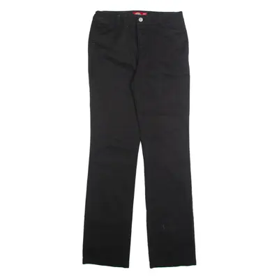 DICKIES Chino Womens Trousers Black Regular Straight W27 L31