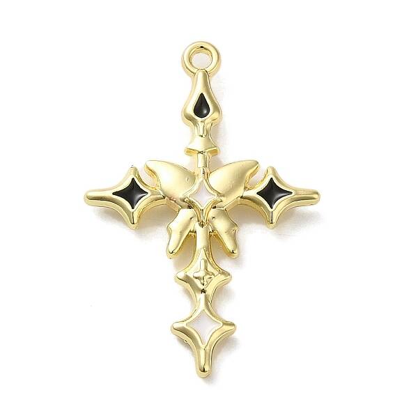 Spray Painted Alloy Pendants