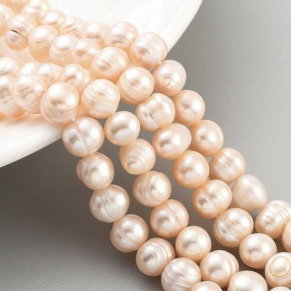 Natural Cultured Freshwater Pearl Beads Strands