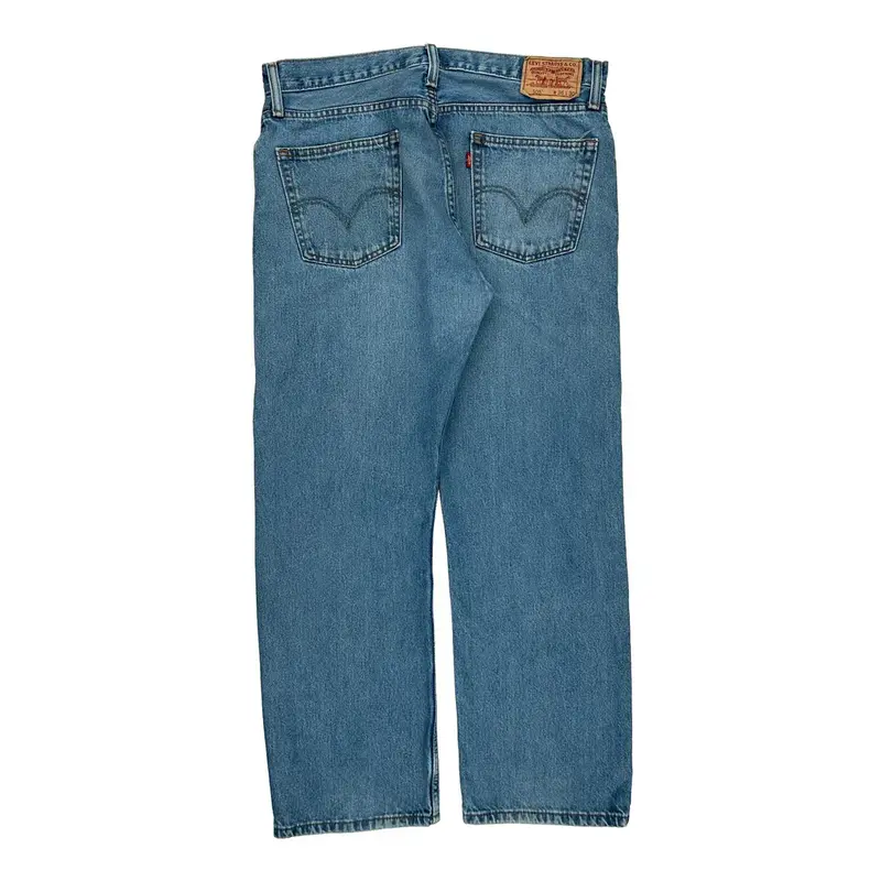 505 Levis Jeans - 38W 29L Blue Cotton