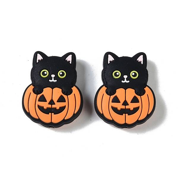 Halloween Theme Silicone Focal Beads