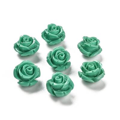 Synthetic Coral Carved Beads