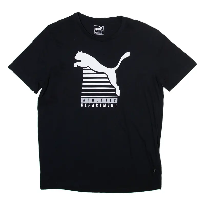 PUMA Mens T-Shirt Black M