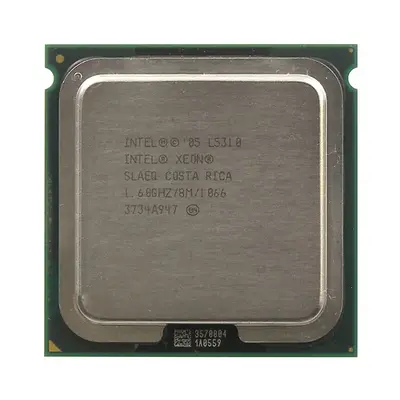 BX80563L5310P Intel Xeon L5310 Quad-Core 1.60GHz 1066MHz FSB 8MB L2 Cache Socket LGA771 Processor