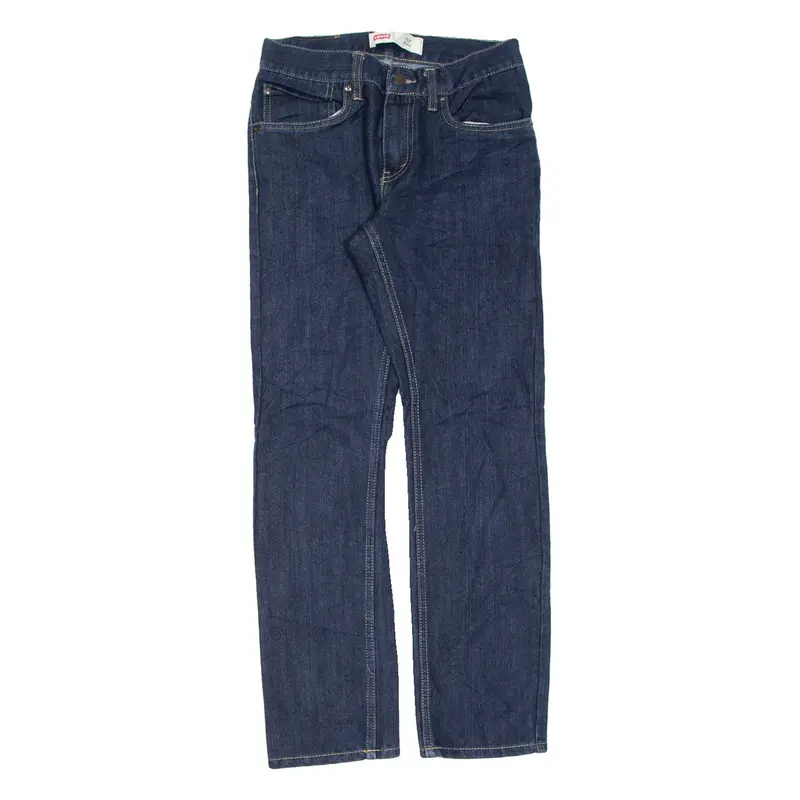 LEVI'S 511 Womens Jeans Blue Slim Straight W28 L28