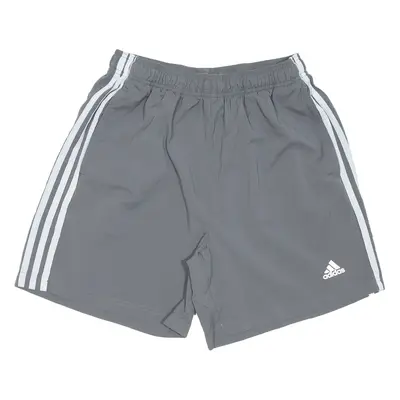 ADIDAS Mens Sports Shorts Grey L W30