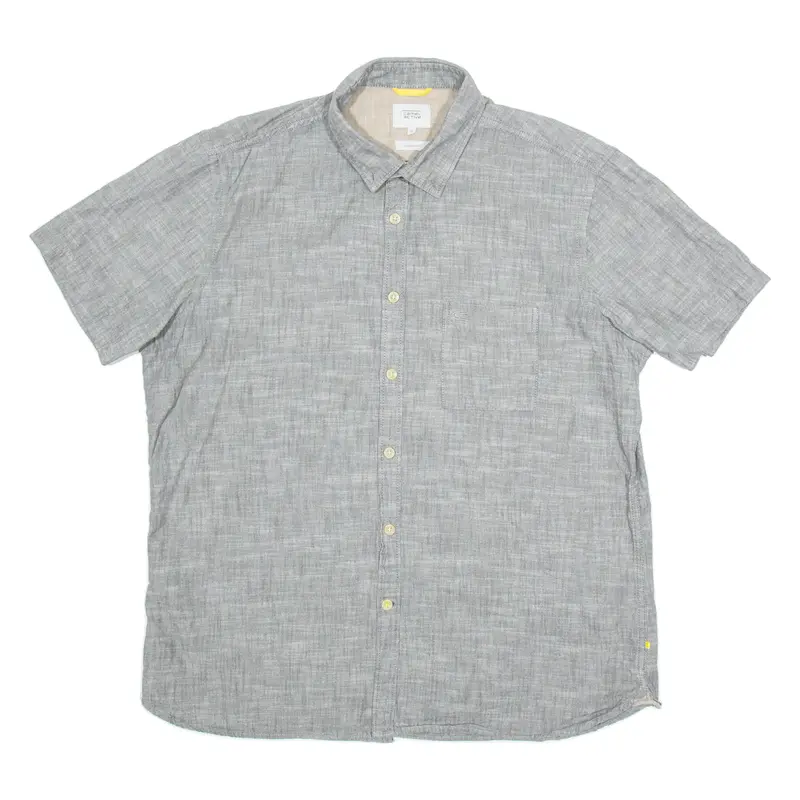 CAMEL ACTIVE Mens Plain Shirt Grey XL