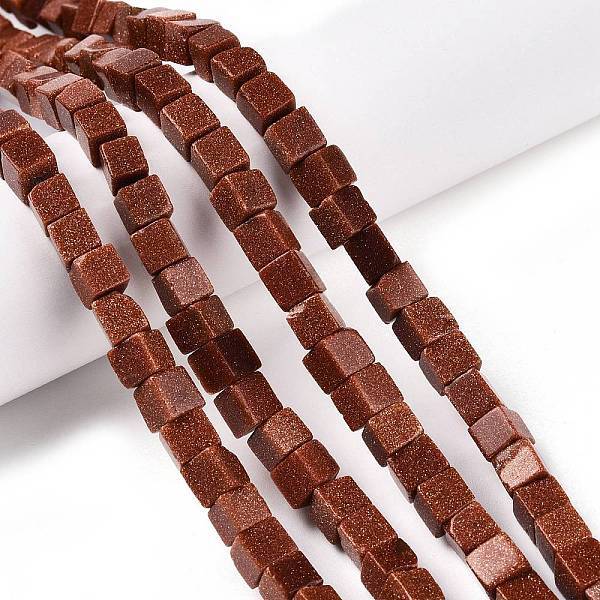 Synthetic Goldstone Beads Strands