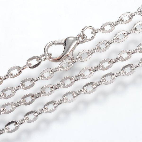 Iron Cable Chains Necklace Making
