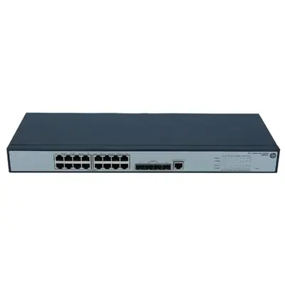 HP JE005A#ABA | OfficeConnect 1910 Series 1910-16G 16 x RJ-45 10/100/1000Base-T and 4 x SFP (mini-GBIC) Ports Layer 3 Managed...