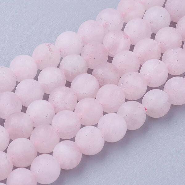 Natural Rose Quartz Bead Strands