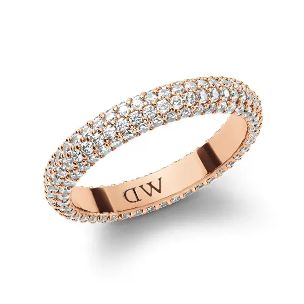 Daniel wellington Sparkling Bronze Ring with Pavé Crystals DW0040062 - Circuit: 48 mm