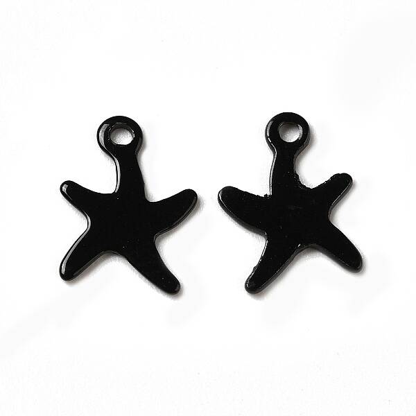 Spray Painted 201 Stainless Steel Charms
