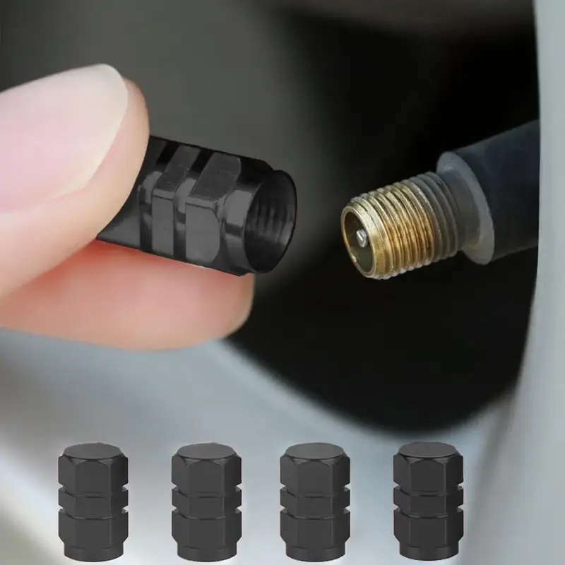 Car Tire Valve Stem Caps, Car Tire Valve Stem Covers, Car Wheel Stem Caps, Tyre Repair & Fitting Tool, Car Dustproof Tire Ca...