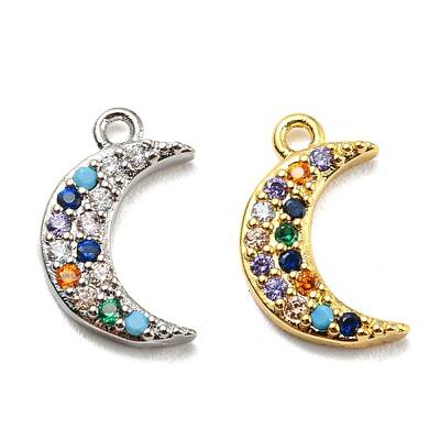 Brass Cubic Zirconia Charms