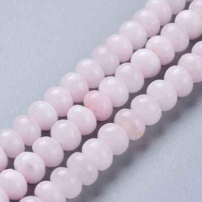 Natural Pink Mangano Calcite Beads Strands