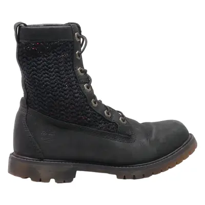TIMBERLAND Lace-Up Boots Black Synthetic Womens UK 4