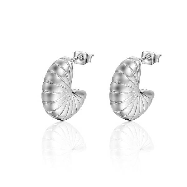 Non-Tarnish 304 Stainless Steel Stud Earrings