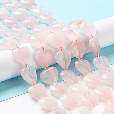 Natural Rose Quartz Beads Strands