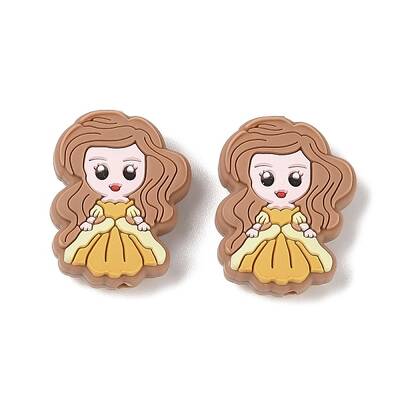 Princess Food Grade Silicone Focal Beads