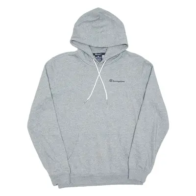 CHAMPION Mens Grey Hoodie M
