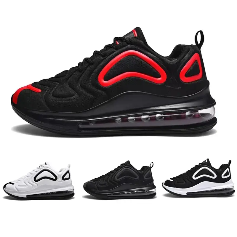 Thick-Soled Air Cushion Sports Shoes Casual Lightweight Men's Sports Shoes Breathable Mesh Low-top Running Shoes