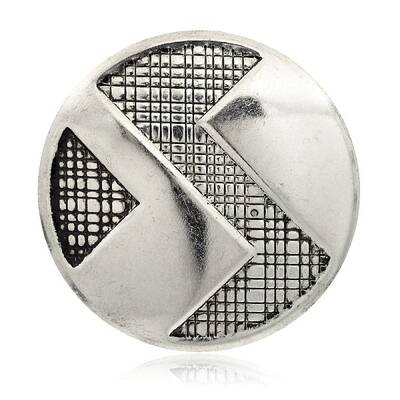 Flat Round Iron Pendants