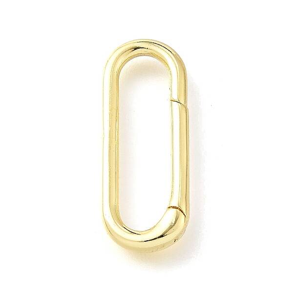 Brass Spring Gate Rings