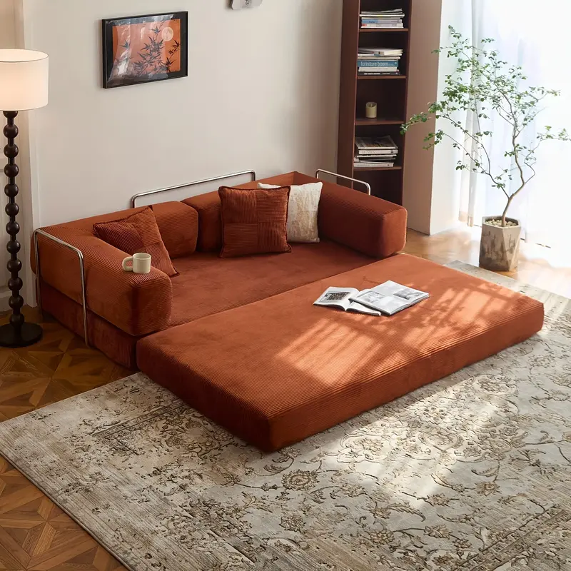 78.8''Sofa bed cloud couch Floor Sofa Convertible Comfy Multi-Functional Floor Sofa living room furniture apartment furniture