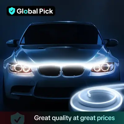 Global Pick Car Dynamic Scan Start Light, Waterproof Car LED Light Strip, Universal Car LED Light Strip, Car Decorative Light...