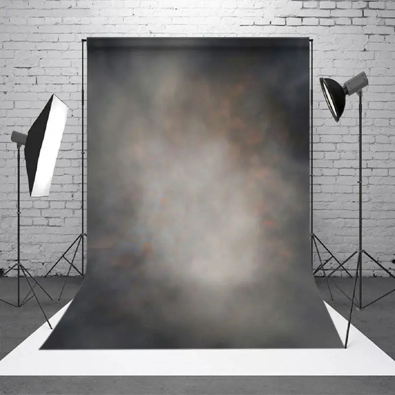 Aperturee Bokeh Grey Mysterious Photography Studio Backdrops
