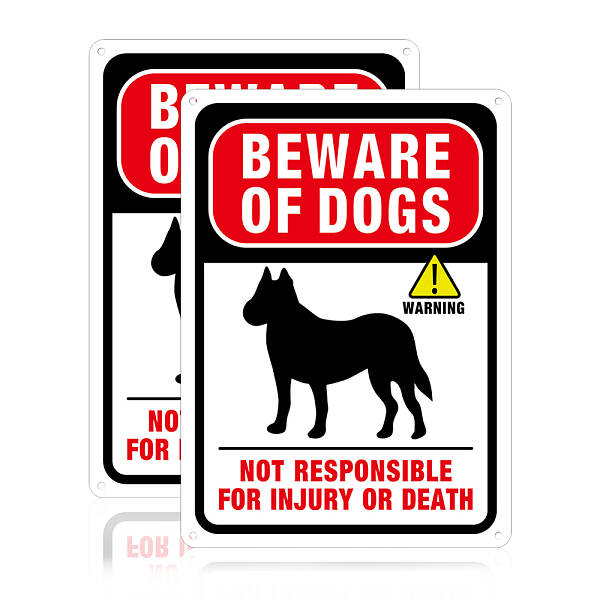 UV Protected & Waterproof Aluminum Warning Signs