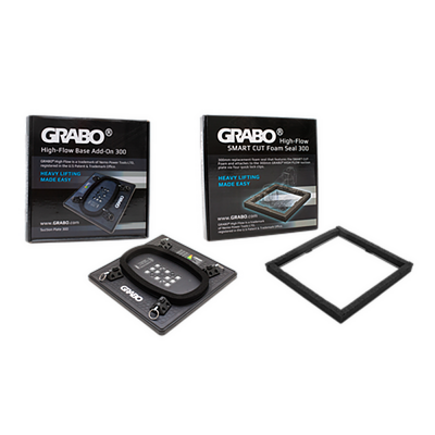 GRABO HighFlow Plate 300 and Smart Cut Seal Kit, 150 lb