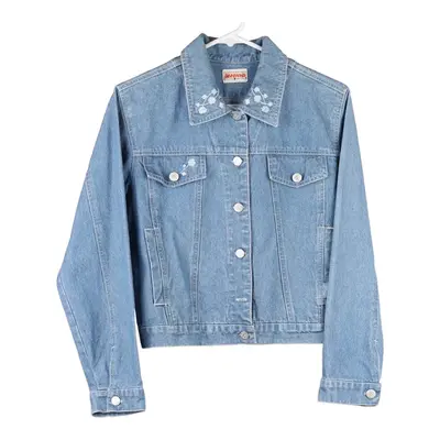 Anniverdi Denim Jacket - Large Blue Cotton
