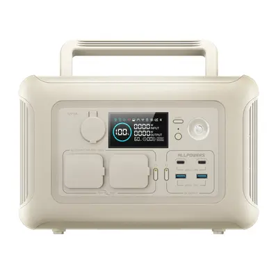 ALLPOWERS R600 Beige Portable Power Station 600W 299Wh LiFePO4 Battery R600-Beige