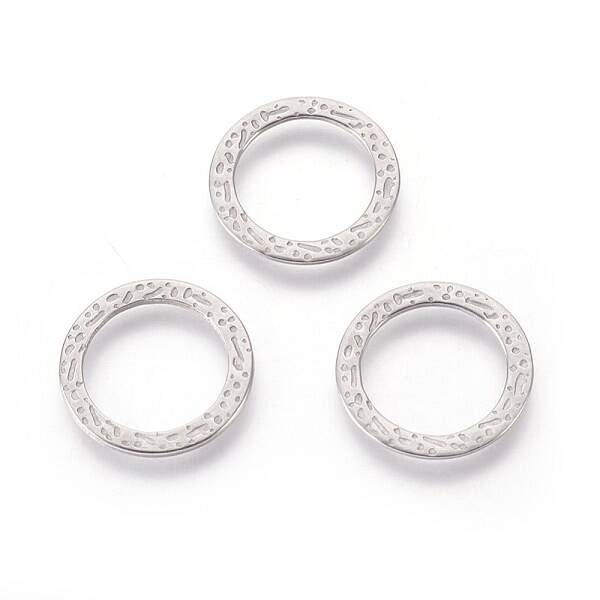Tarnish Resistant 304 Stainless Steel Linking Rings