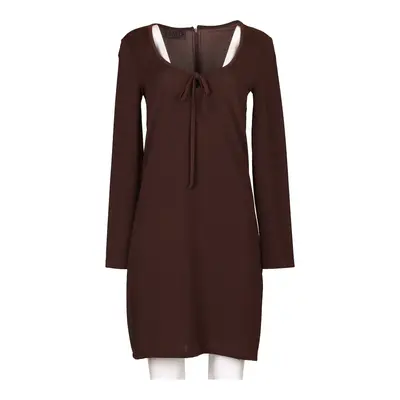 Dolce & Gabbana Maxi Dress - XL Brown Viscose