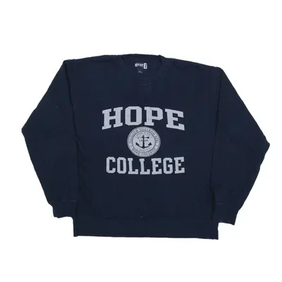 GEAR FOR SPORTS Hope College Sweatshirt Blue Mens L