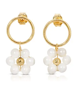 Girasol Earrings | Metal Color: Gold