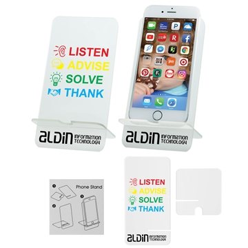 250 Custom Acrylic Cell Phone Stand - Adjustable Orientation & ...