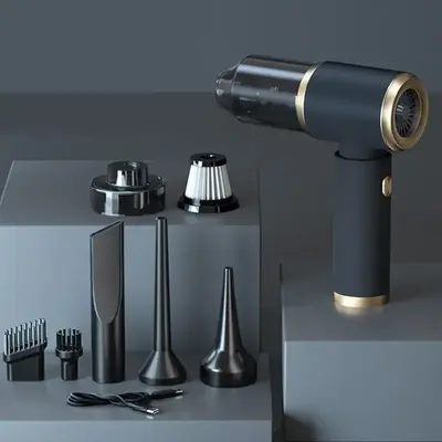 Rechargeable Handheld Vacuum Cleaner, Household Cordless Vacuum Cleaner, Multi-functional Mini Vacuum Cleaner for Car, Home...