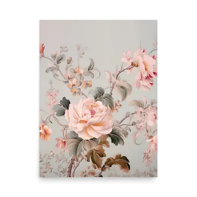 Blossoming Elegance - A Floral Symphony