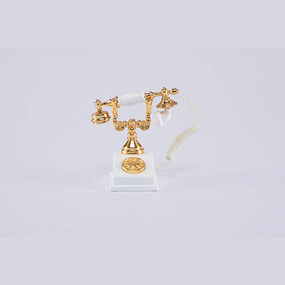 Miniature Telephone Display Decorations