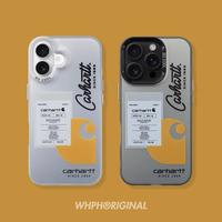 Tags Carhartt Phone Case for IPhone Series 16 Pro Max 15 14 13 and Samsung S22 23 24 ULTRA Plus Protective Casing Protector S...