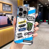 MZ.PP Phone Case For 16 15 14 13 12 11 X XS PRO PLUS MAX Quad Cushion Drop Protection Phone Case #IPMZ10