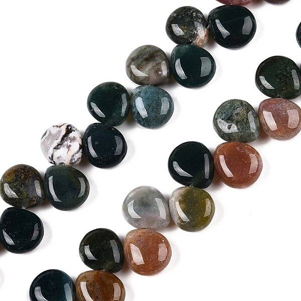 Natural Indian Agate Beads Strands