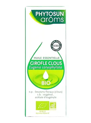 Phytosun Aroms Clove Nails Essential Oil ORGANIC 10ML