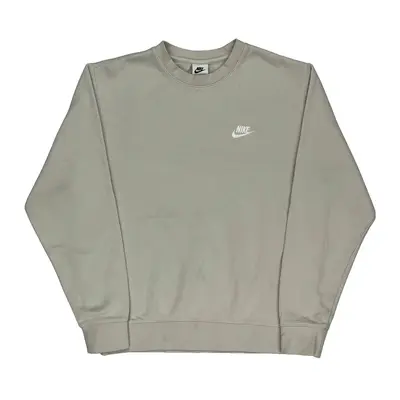 Nike Sweatshirt - Small Beige Cotton Blend