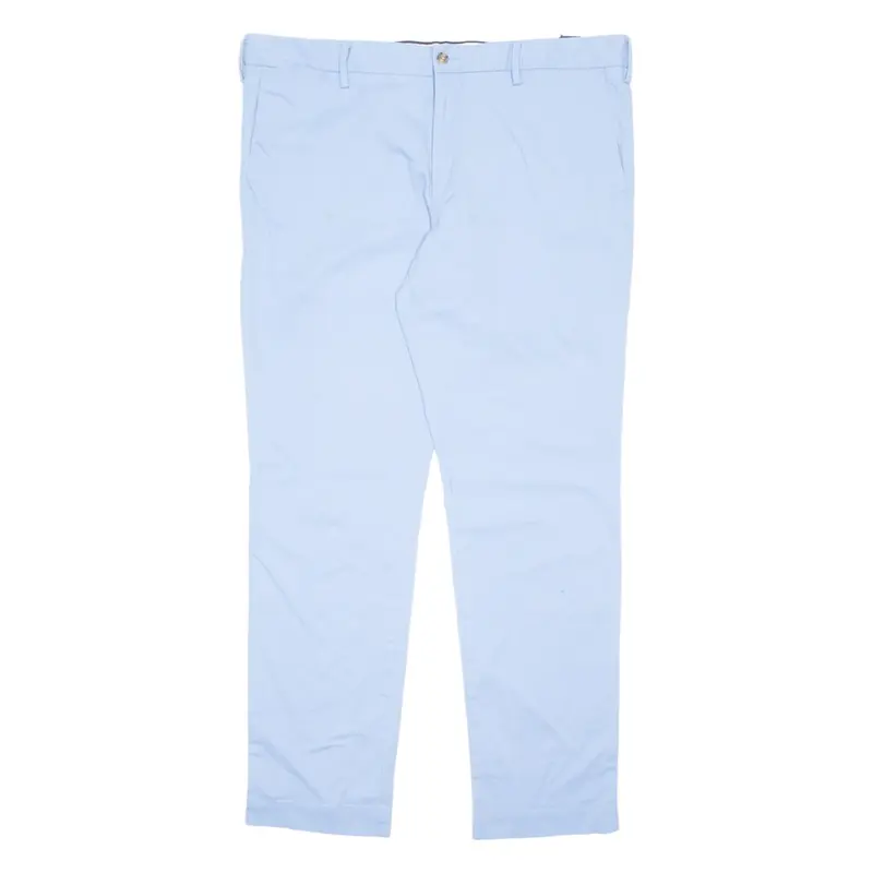 TOMMY HILFIGER Chino Mens Trousers Blue Regular Straight W38 L32